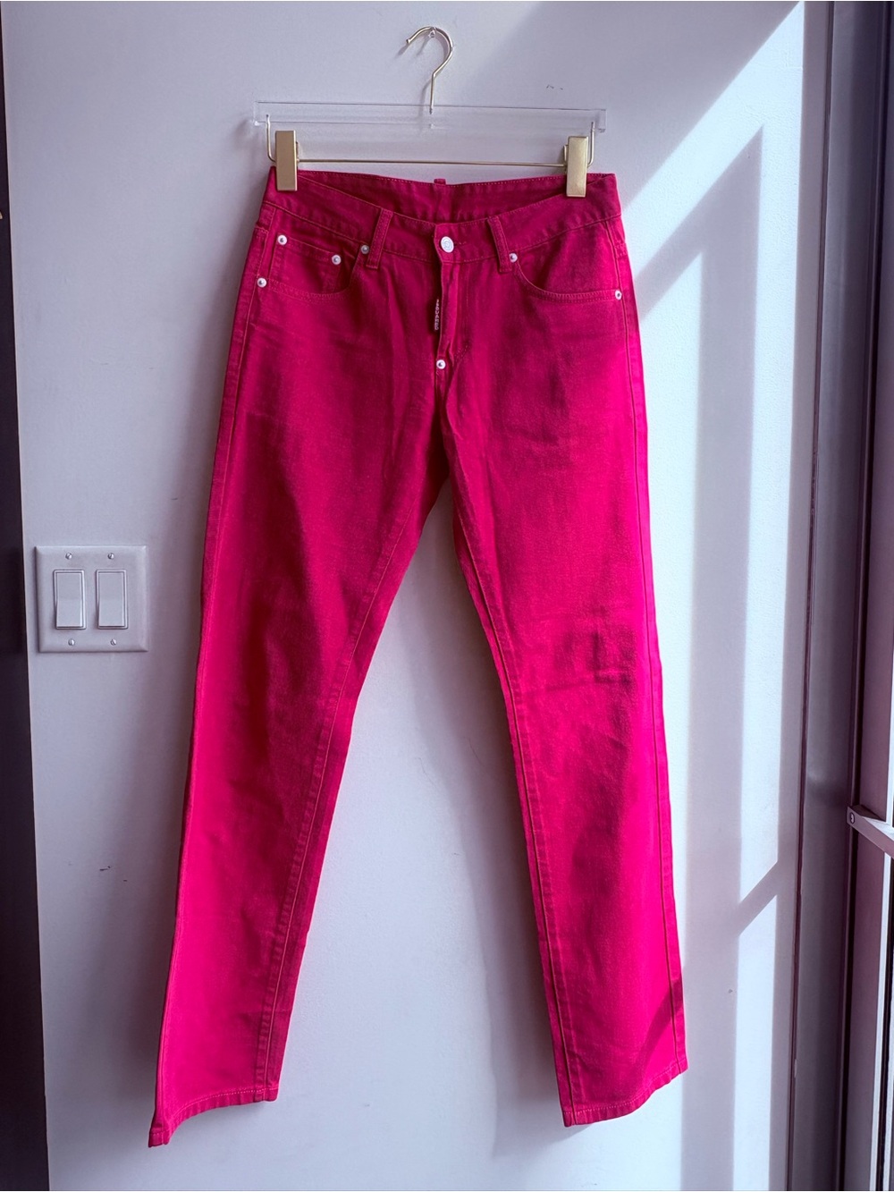 DSQUARED Hot Pink Jeans